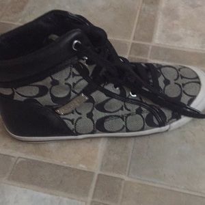 Size 7.5 Coach Hightops